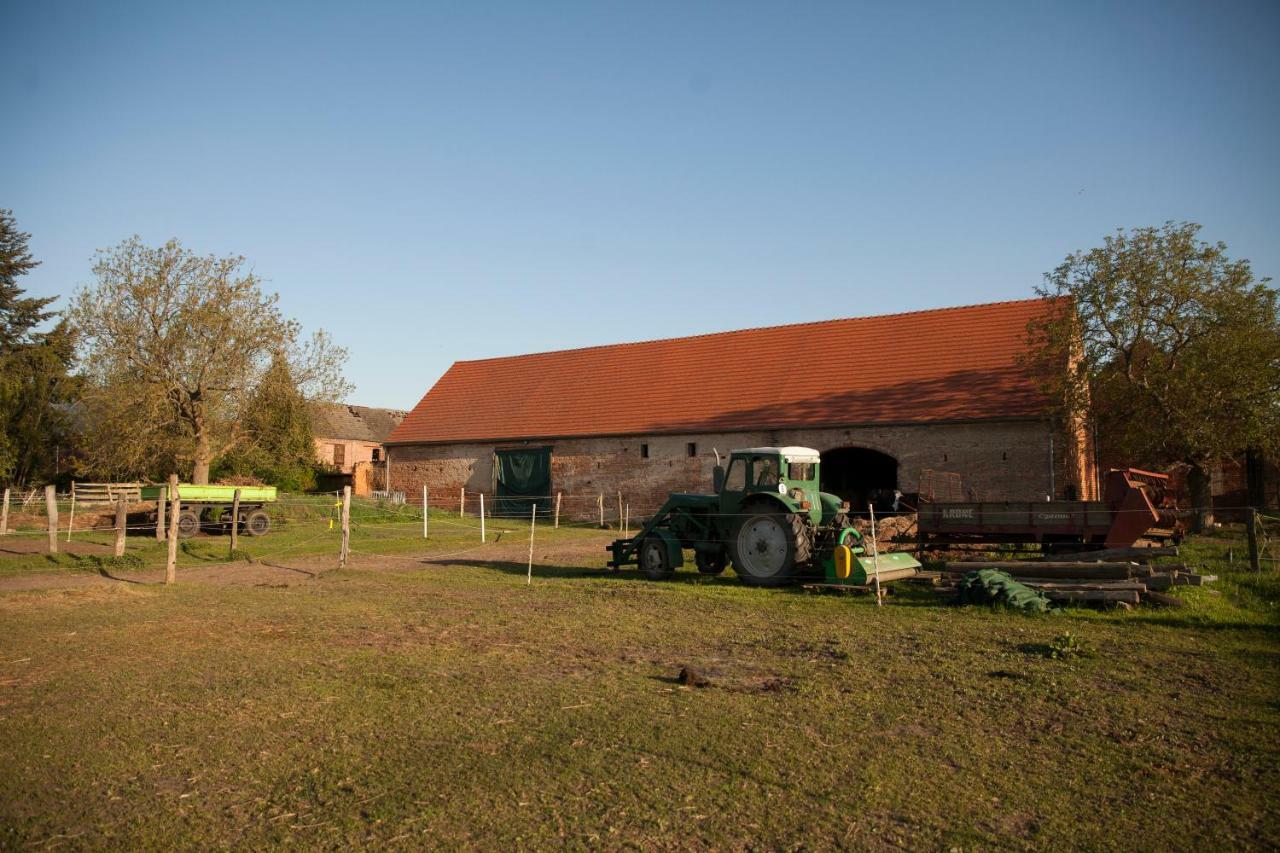 Lehnschulzenhof Viesen Vila Rogasen Exterior foto